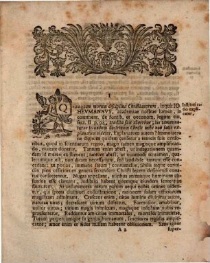 Dispvtatio Inavgvralis Qva Vindicias Ivris Natvrae Christianorvm