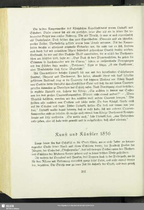 Kunst und Künstler 1856