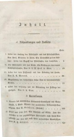 VII-VIII Inhaltsverzeichnis