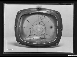 Implusionsgeschützte Bildröhre, Frontseite, Juli 1963