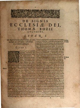 De signis ecclesiae Dei : Libri XXIV ... in duos tomos divisi ..., 1