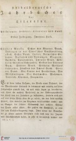 Zweytes Heft