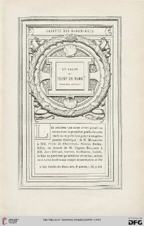 3. Pér. 4.1890: Le salon du champ de mars, 2