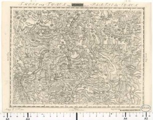 Topographisch-militairische Charte von Teutschland : in 204 Blättern. 183, Theil von Tyrol