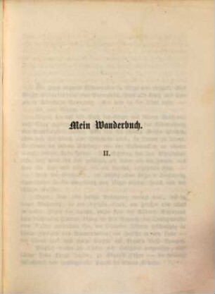 Karl Herlosssohn's Gesammelte Schriften : 1. Gesammtausg.. 2, Mein Wanderbuch : humoristischer Roman
