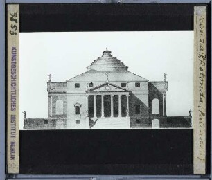 Vicenza, Villa Rotonda : Aufriss
