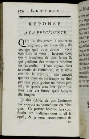 Reponse A La Précédente. - Reponse A La Précédente.