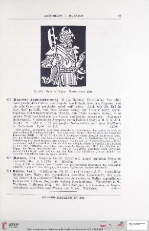 [Honorius-Hulsius] (Nr. 272 - 274)
