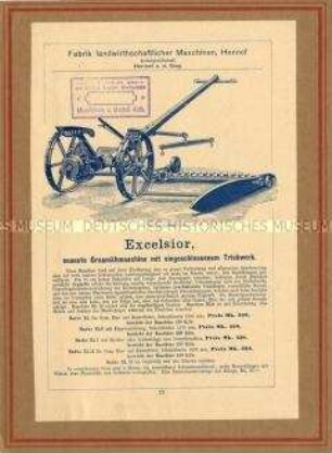 Grasmähmaschine mit eingeschlossenem Triebwerk