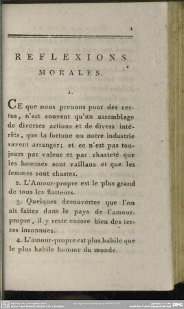 Réflexions morales