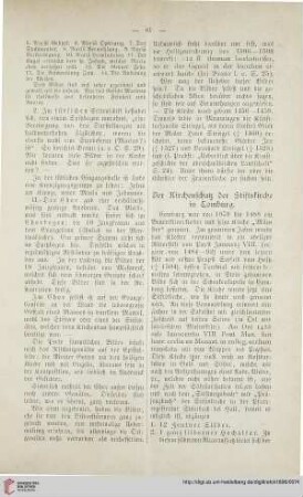 14: Der Kirchenschatz der Stiftskirche in Comburg