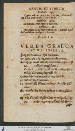 Verba Graeca Latinis Expressa