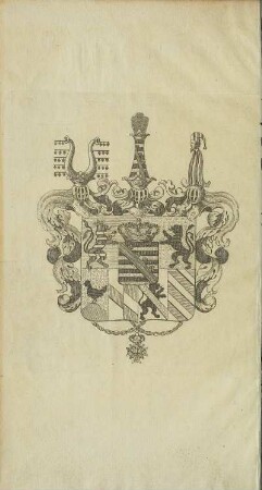 Kupferstich: Wappen