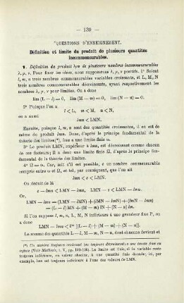 QUESTIONS D´ENSEIGNEMENT.