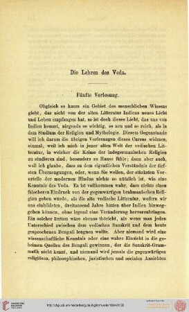 Die Lehren des Veda