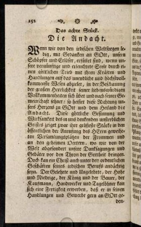 152-182, Das achte Stück.