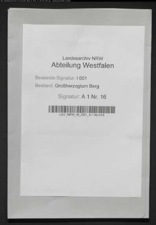 Reglement für die Steuererhebung