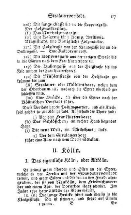 II. Kölln