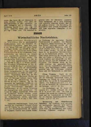 Bewässerung und Elektrifizierung Palästinas.