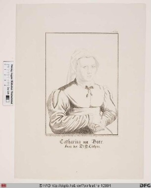 Bildnis Catharina Luther, geb. von Bora