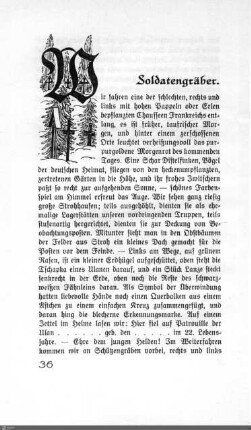 Soldatengräber.