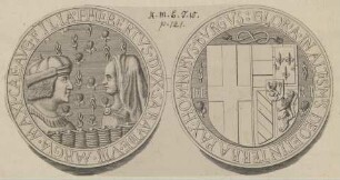 Bildnis des Philibert I., Herzog von SavoyenBildnis der Bianca Maria Sforza
