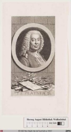 Bildnis Johann Zacharias Platner