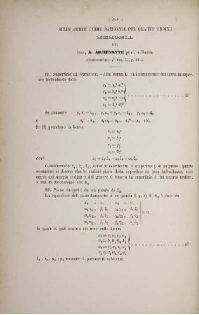 Sulle curve gobbe razionali del quarto ordine (Continuazione Vedi Vol. XI, p. 221).