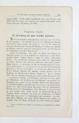 Vierzehntes Kapitel. Die Aufrichtung des neuen deutschen Kaisertums