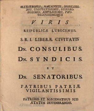 Diss. iuris publ. inaug. de potestate, in absentia constituendi vicarium, Imperatori competente