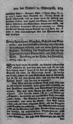 Gespräch vom Bergwesen.
