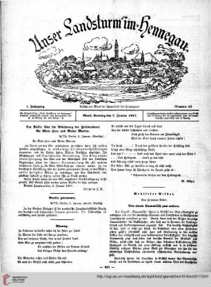 Hefte 45-48, Januar 1917