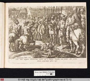 Giovanni de' Medici schickt die schweizerischen Söldner zurück.