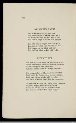 Die stillen Kähne