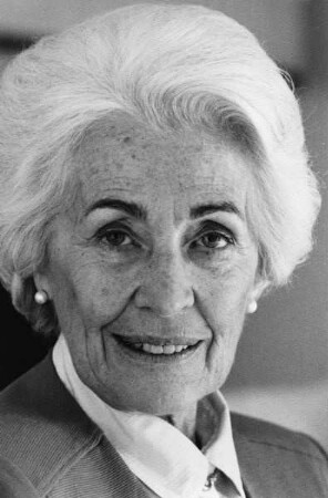 Hildegard Hamm-Brücher (1921-2016; Politikerin). 1983