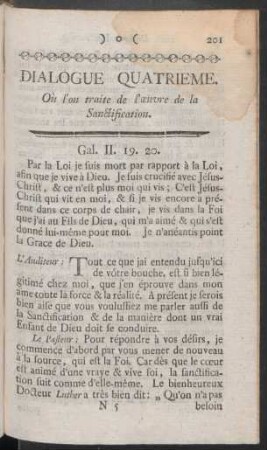 Dialogue Quartieme