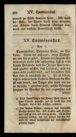 XV. Epaminondas