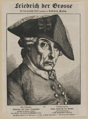 Bildnis des Königs Friedrich der Grosse
