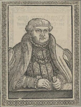 Bildnis des Markgrafen Sigismund von Brandenburg, Bischof von Halberstadt