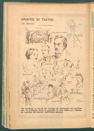 Apuntes de teatro - [Dibujo]