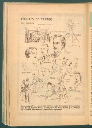 Apuntes de teatro - [Dibujo]