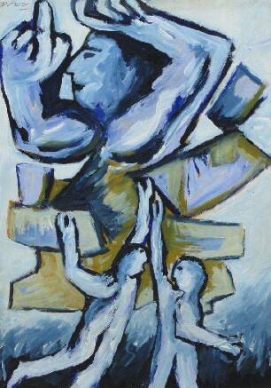 Drei menschliche Figuren