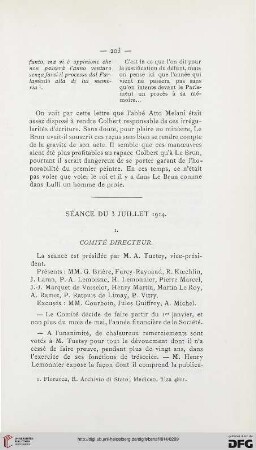Séance du 3 juillet 1914