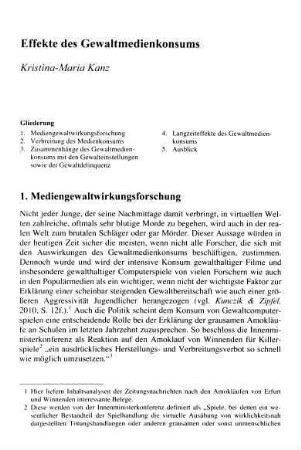 191-206, Effekte des Gewaltmedienkonsums
