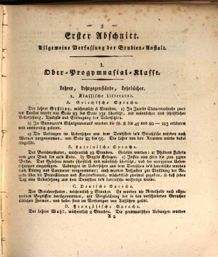 Jahresbericht der K. Studienanstalt zu Kaiserslautern. 1821