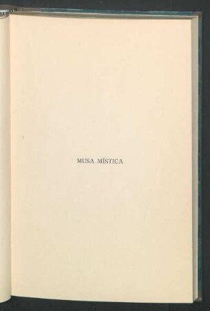 Musa mística