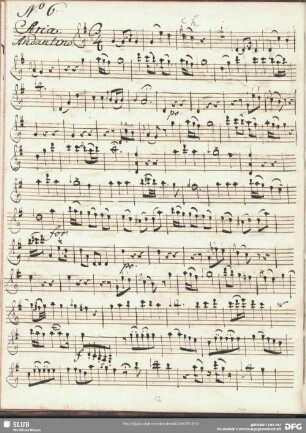 No. 6 Aria: Digli che son fedele