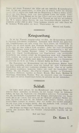 27 Kriegszeitung.