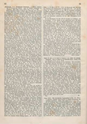 43-44 [Rezension] Preiswerk, S., Grammaire hébraïque précédée d'un précis historique sur la langue hébräique