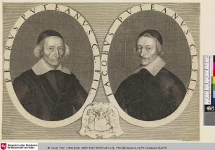 Petrvs Pvteanvs Iacobvs Pvteanvs [Les deux frères Pierre et Jacques Dupuy]